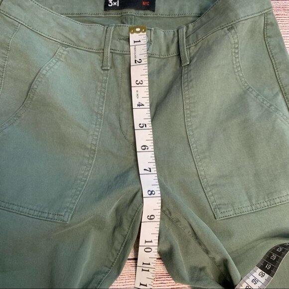 Revolve 3x1 Military Flare Pants in Achilles Size 24 - Picture 13 of 15